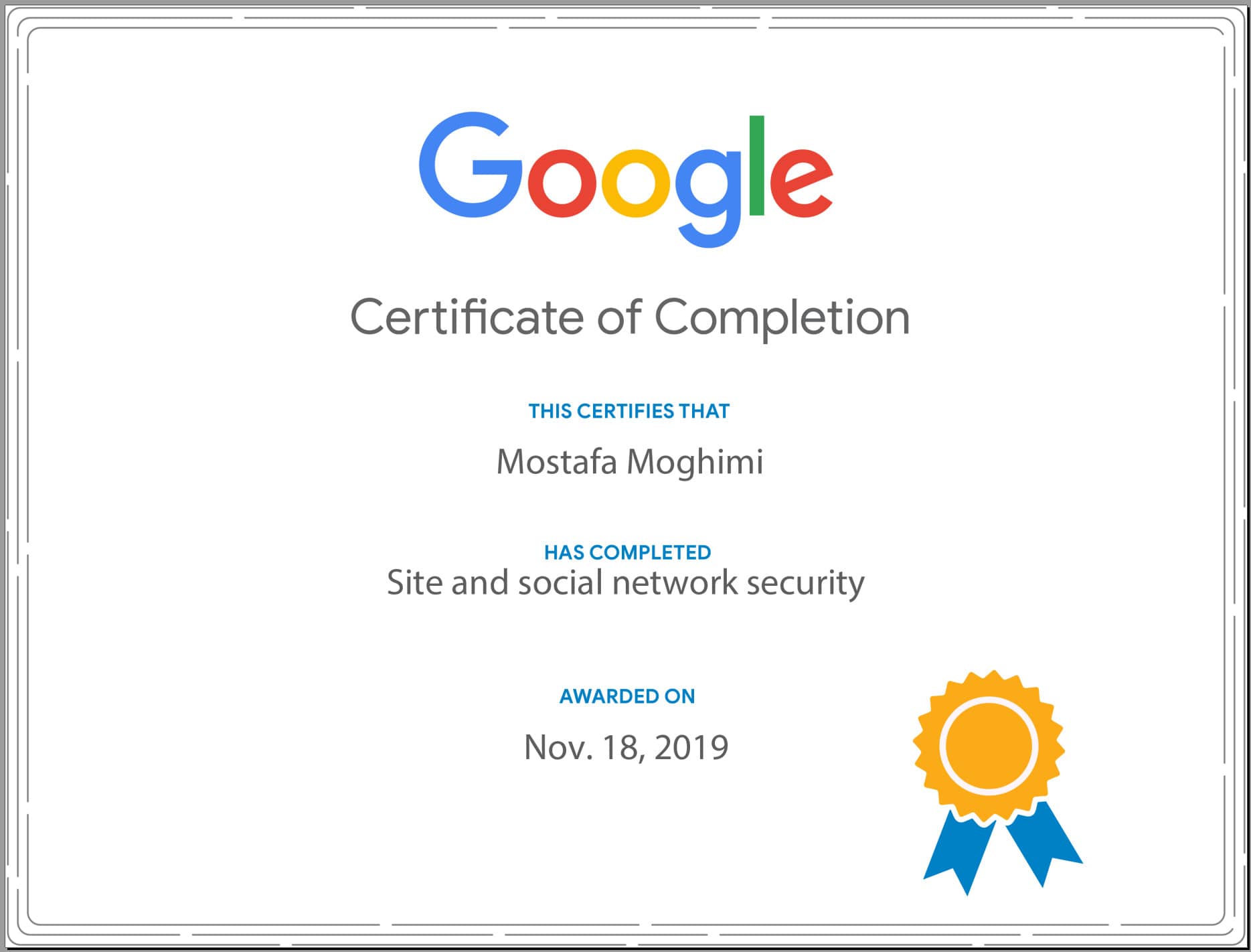 Securt cert